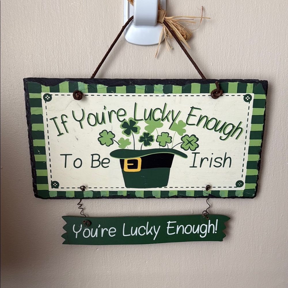 Irish Themed Wall Decor Sign